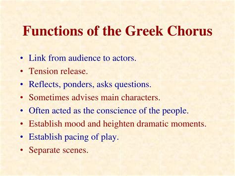 What Role Did a Chorus Have in Greek Drama: A Detailed Exploration